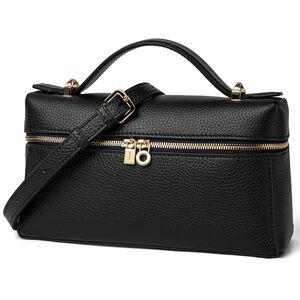 8403 Leather Crossbody Bags , Small Trendy Top Handle Box Purses Designer